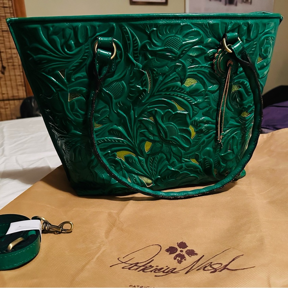 Patricia Nash Leather Handbag